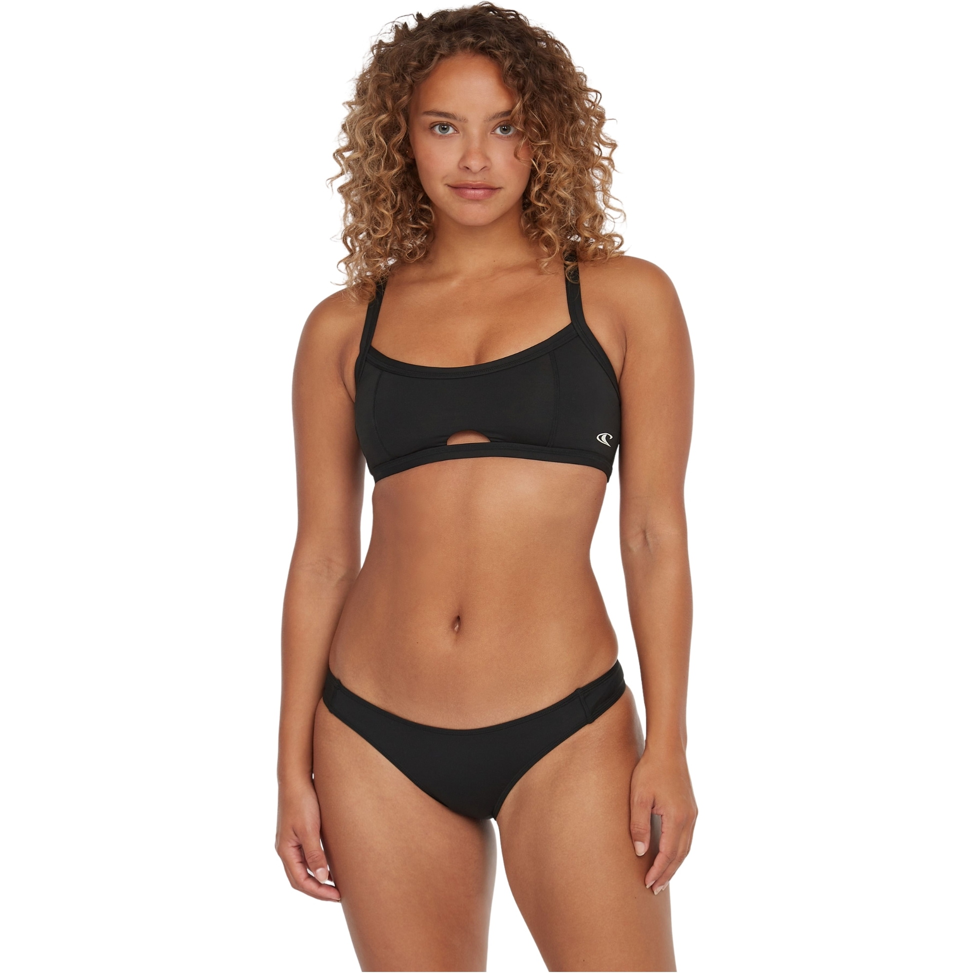 2025 O'Neill Womens Women Of The Wave Bikini Set 1800336 - Black Out